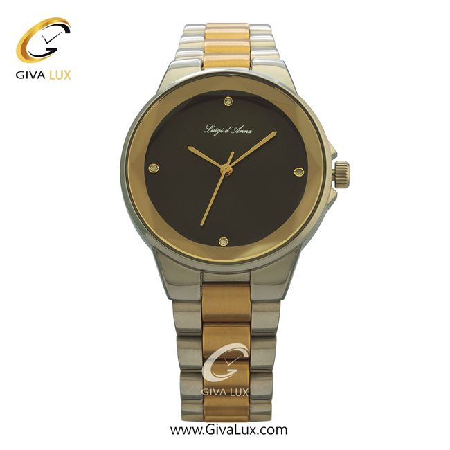 ساعت مچی اورجینال زنانه LdA نقره ای-طلایی | طلایی-نقره ای| مشکی| کد رفرنس 2392